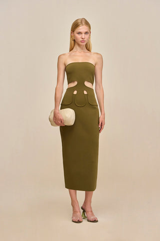 BRUNELO KNIT DRESS - ROSEMARY