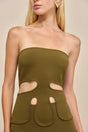 BRUNELO KNIT DRESS - ROSEMARY