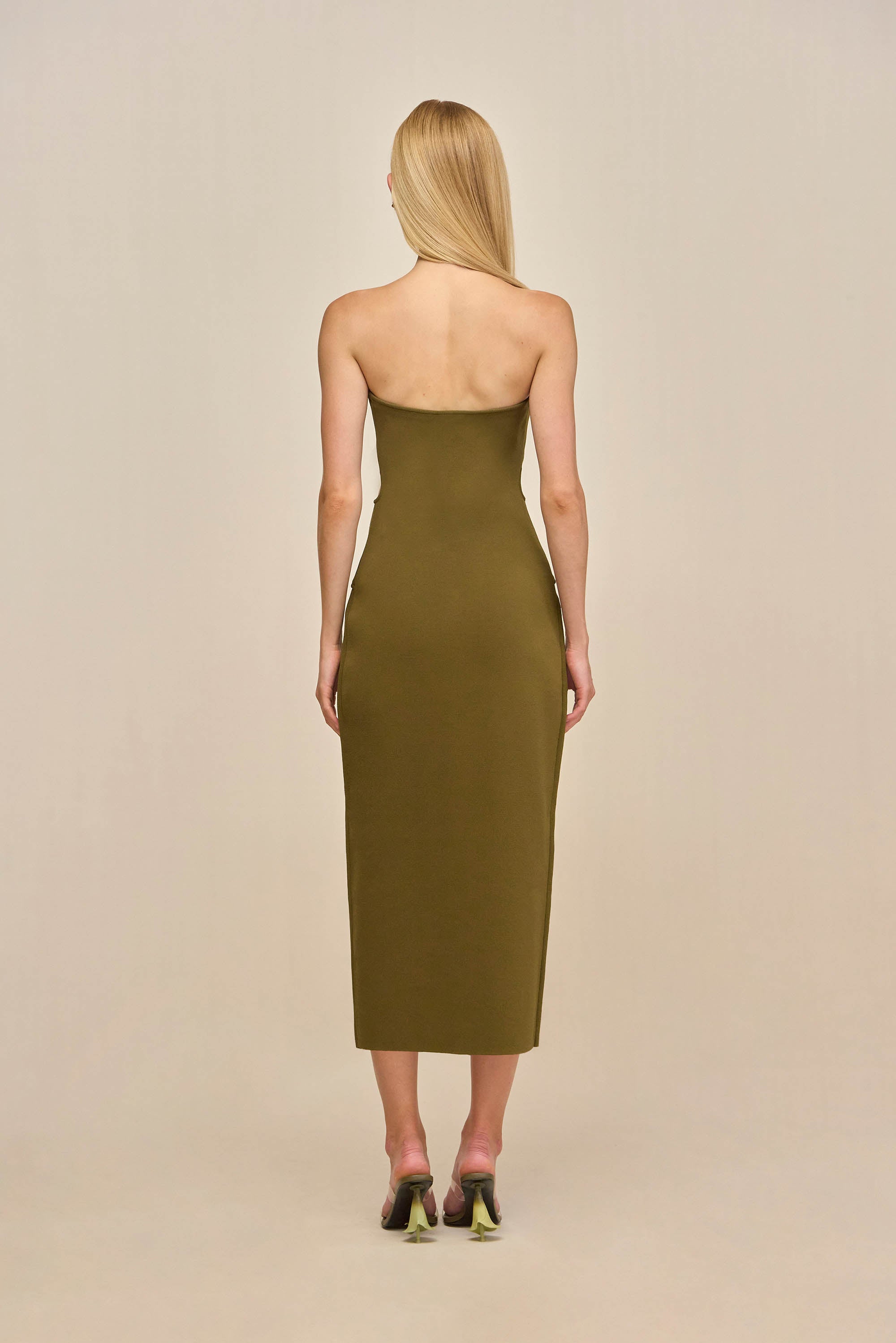 BRUNELO KNIT DRESS - ROSEMARY