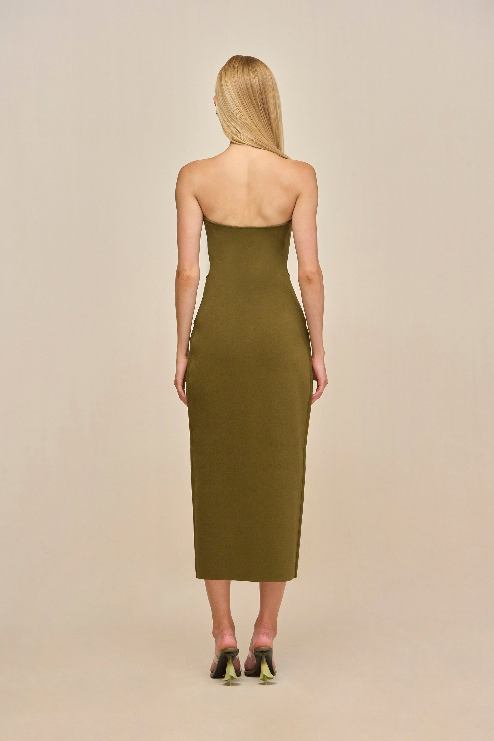 BRUNELO KNIT DRESS - ROSEMARY