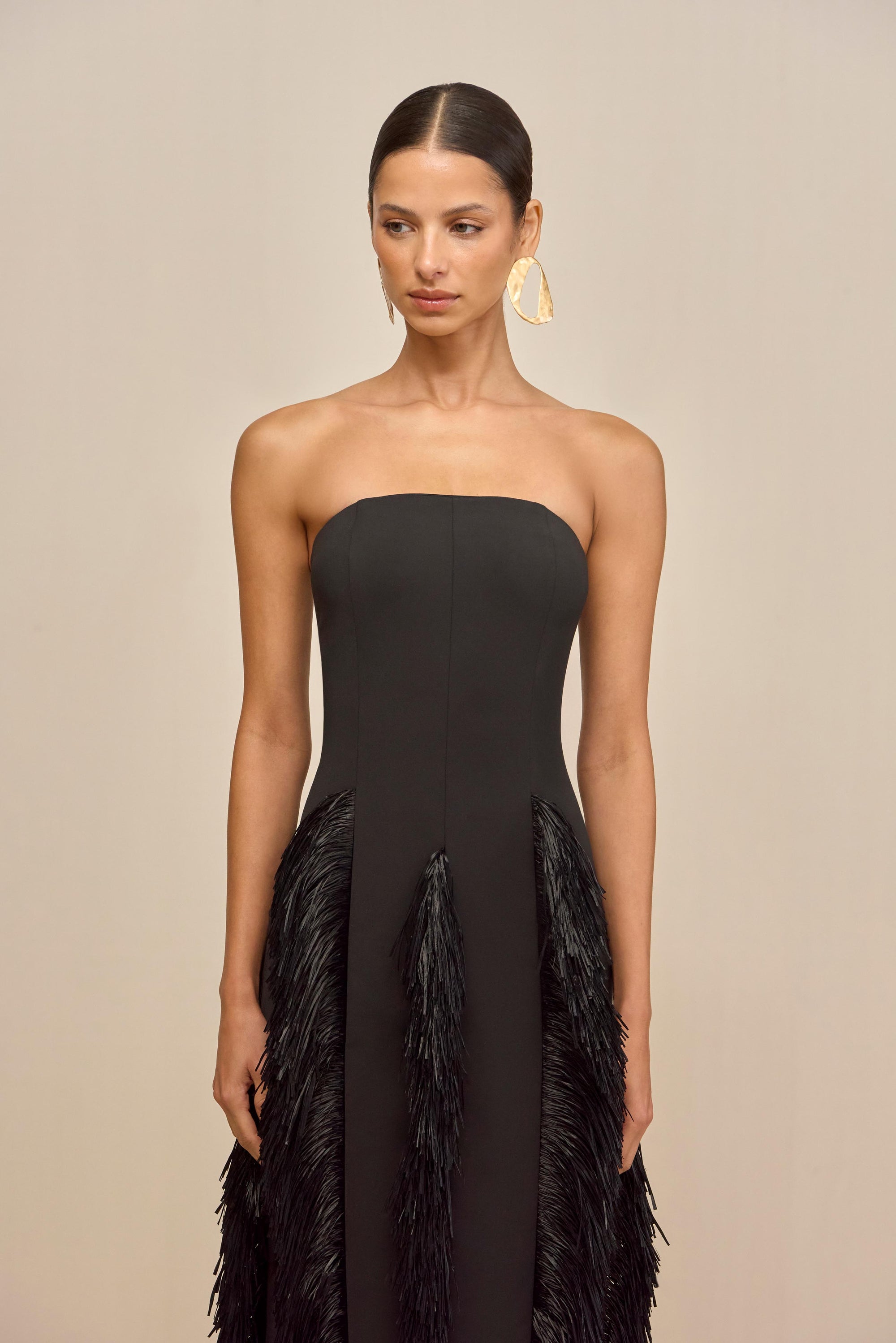 FREYA GOWN - BLACK