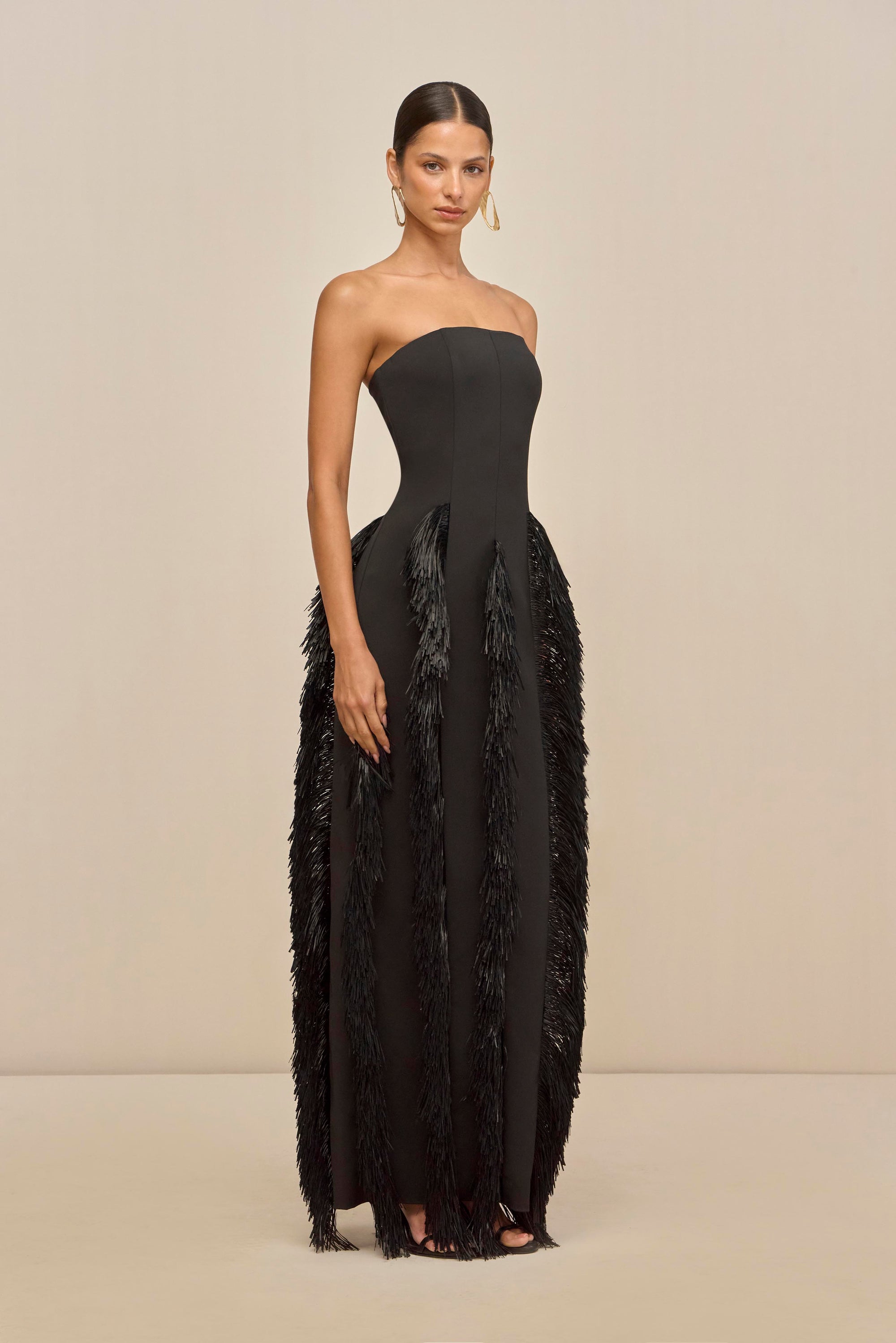 FREYA GOWN - BLACK