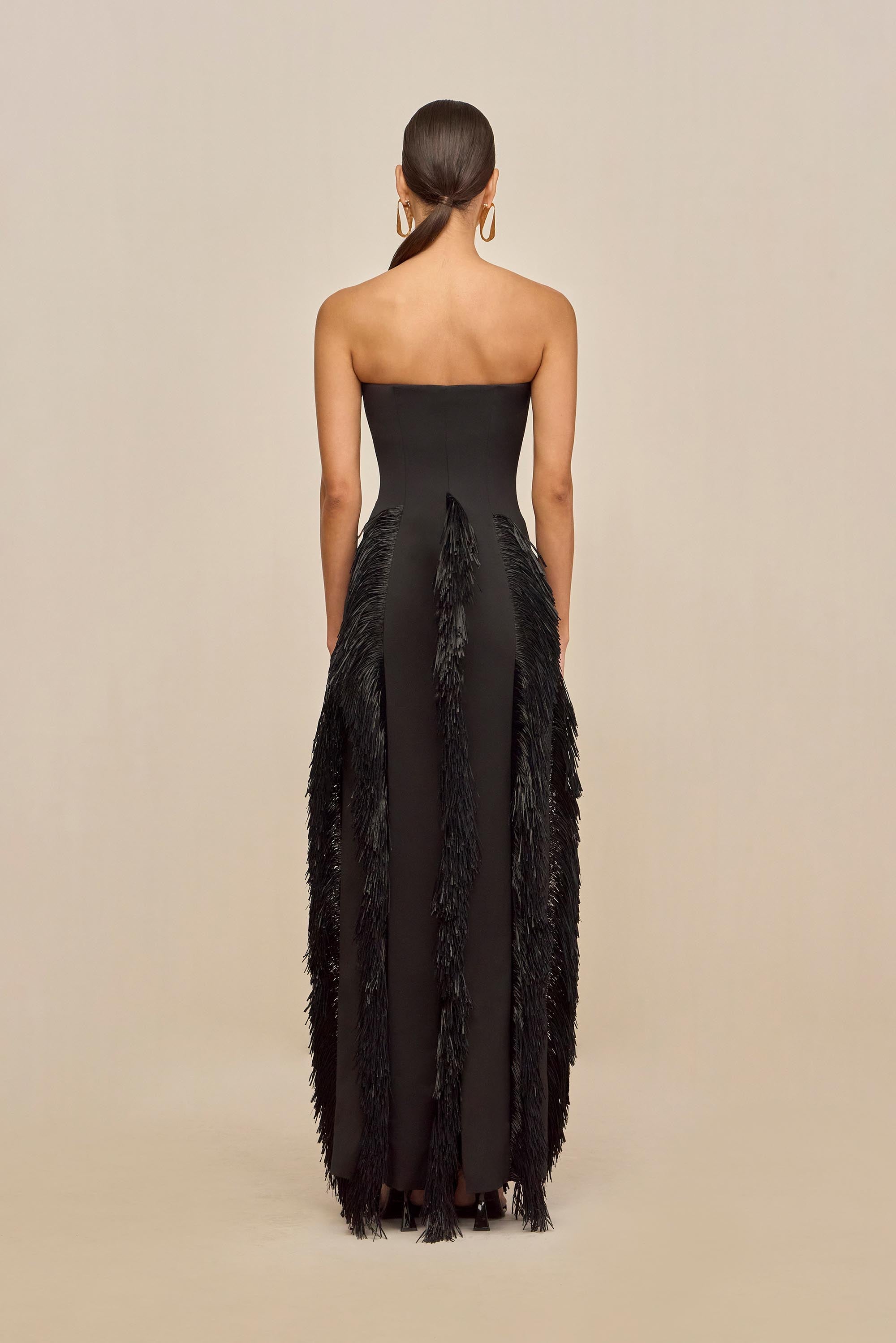 FREYA GOWN - BLACK