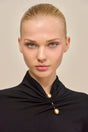 CALLIE KNIT TOP - BLACK