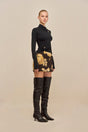 CORNELIA SKIRT - WHEAT MULTI