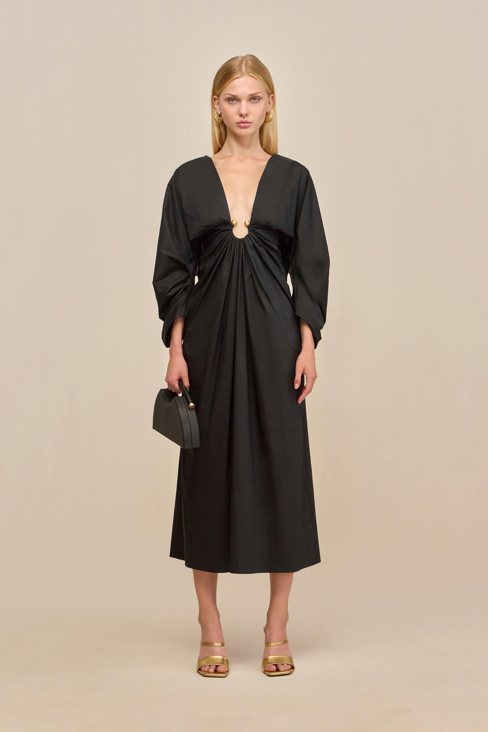 ELYZA DRESS - BLACK