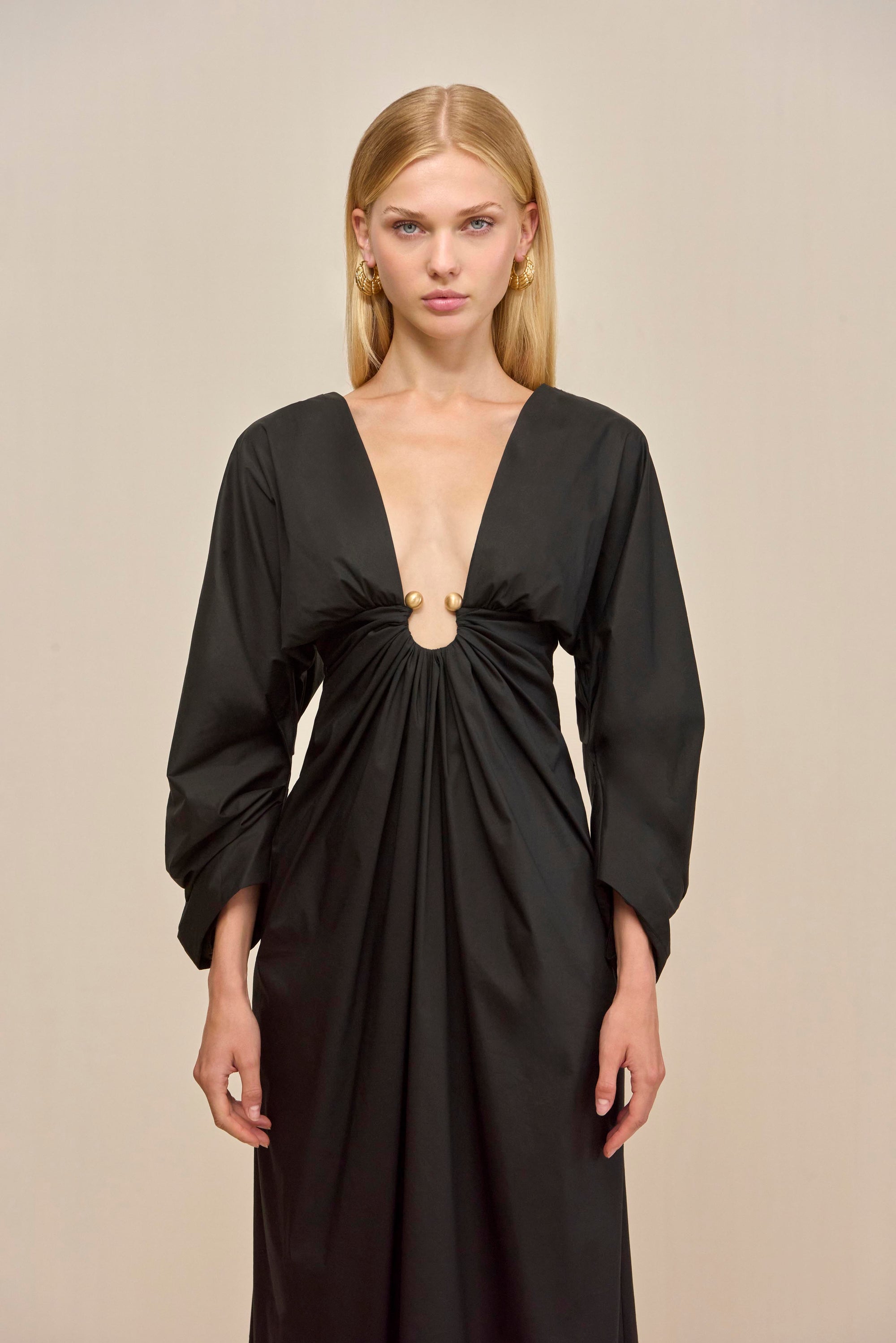 ELYZA DRESS - BLACK