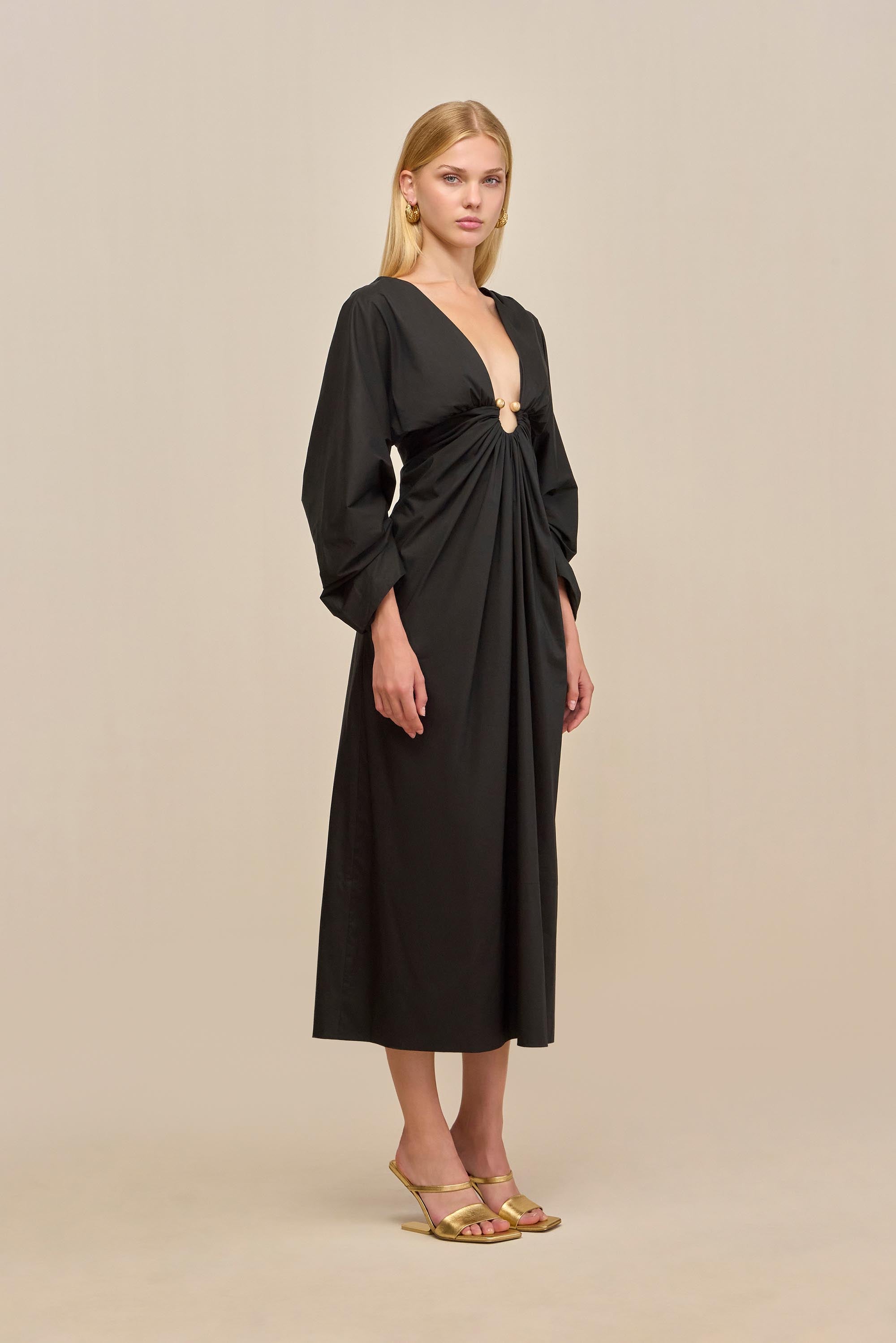 ELYZA DRESS - BLACK