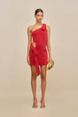 BLENDIE KNIT DRESS - MERLOT