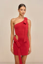 BLENDIE KNIT DRESS - MERLOT