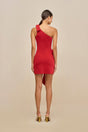 BLENDIE KNIT DRESS - MERLOT