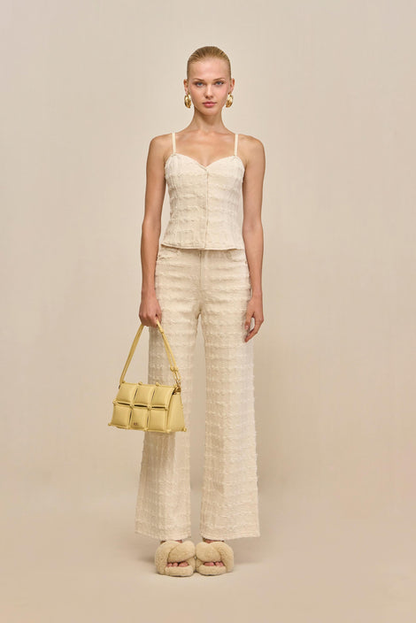 SERENA EARRING - BRUSHED BRASS