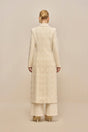 DILAN COAT - OFF WHITE MULTI