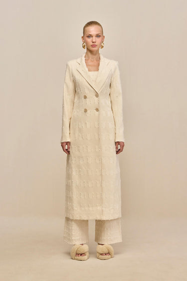 DILAN COAT - OFF WHITE MULTI | DILAN COAT - OFF WHITE MULTI