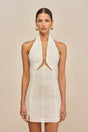 RUMI DRESS - OFF WHITE