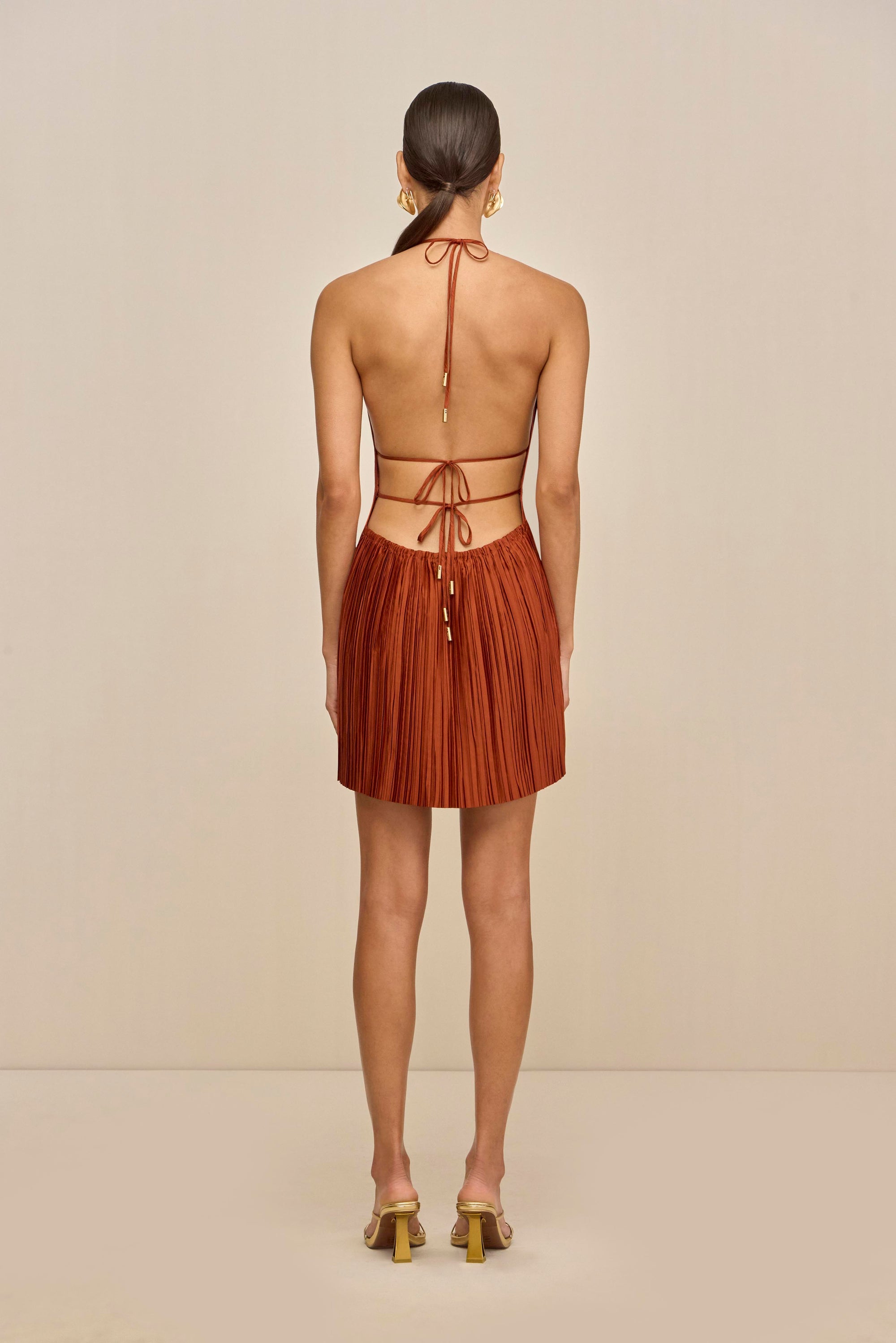 BETHANIE DRESS - TANNIN