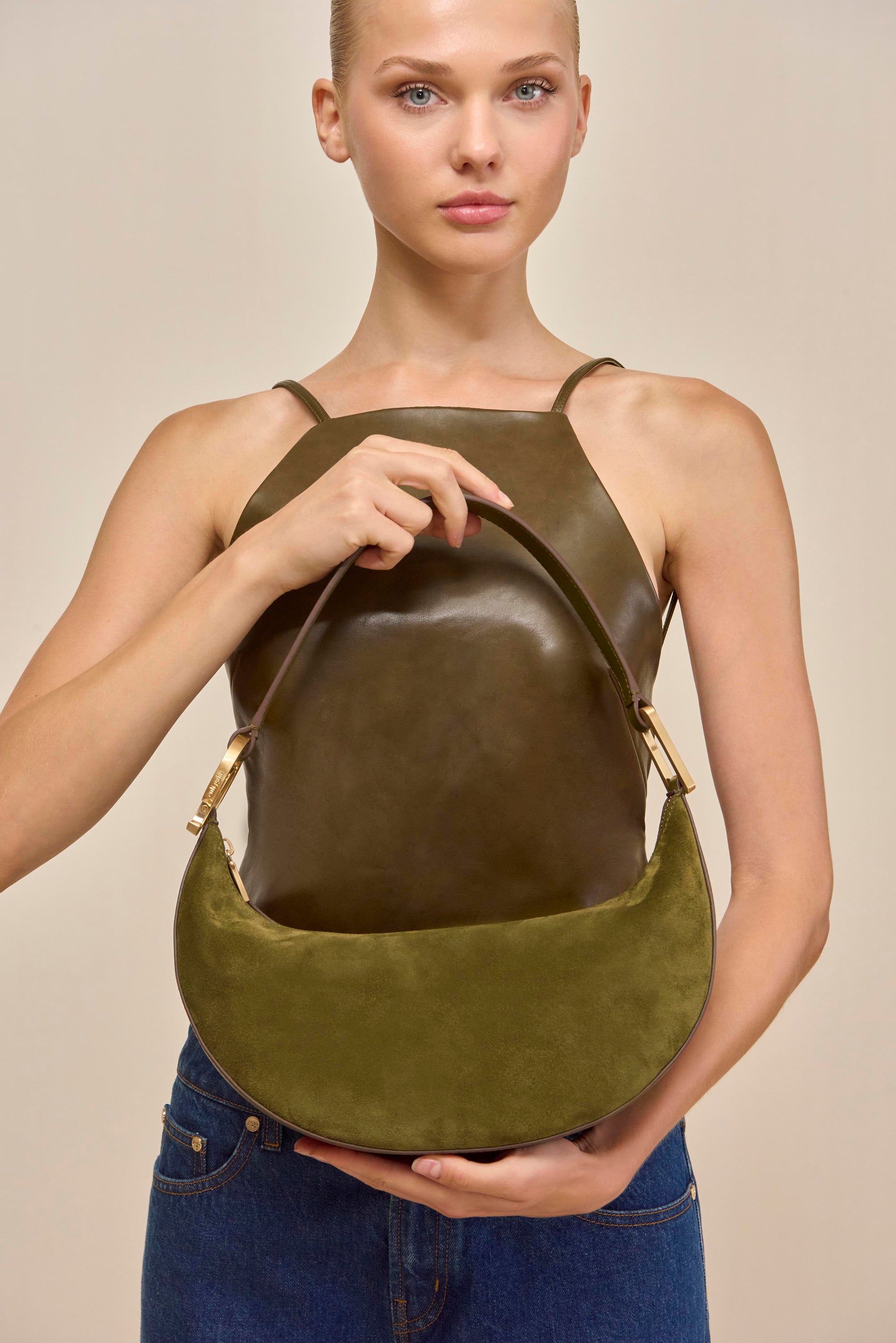 LEESA SHOULDER BAG - ROSEMARY