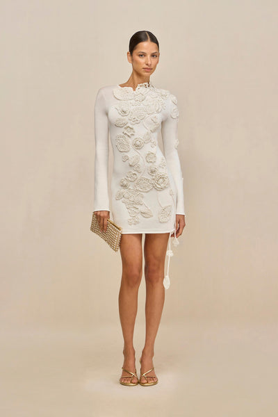 Cult Gaia - Kaela Knit Dress - Off White Cult Gaia - Kaela Knit Dress - Off White