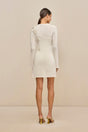 KAELA KNIT DRESS - OFF WHITE