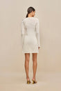 KAELA KNIT DRESS - OFF WHITE