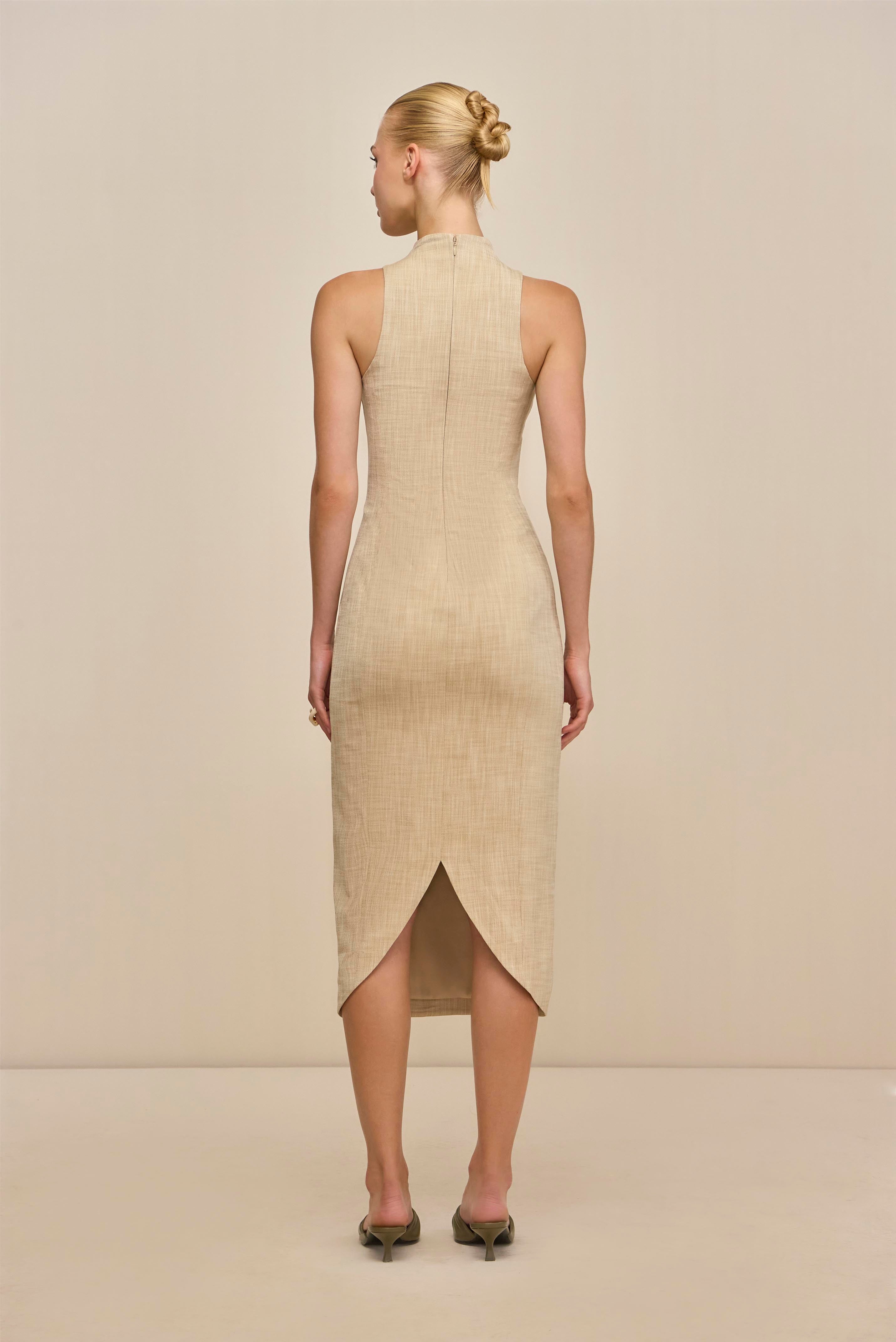 RITA DRESS - ECRU