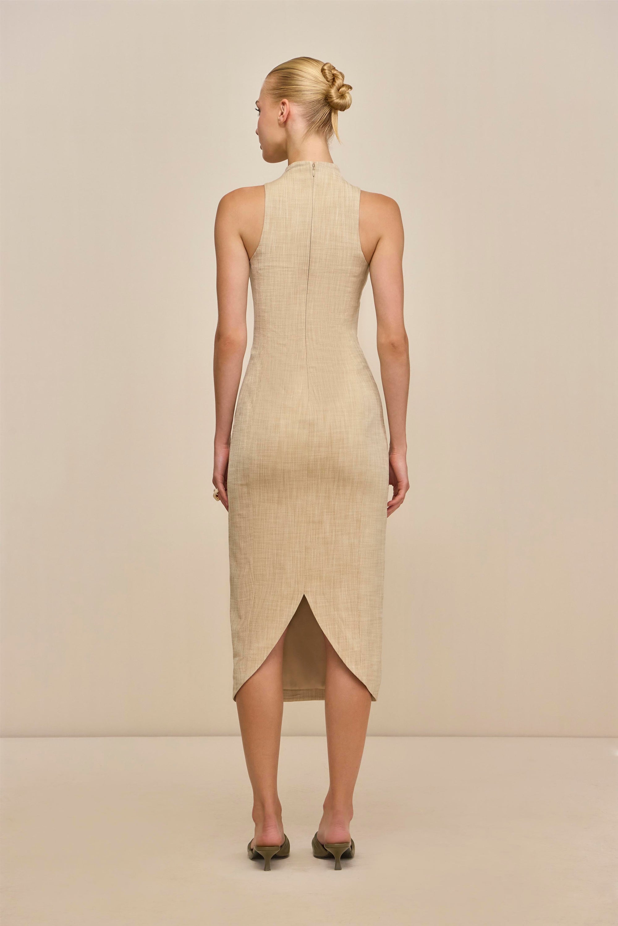 RITA DRESS - ECRU