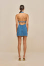 RUMI DRESS - MEDIUM STONE WASH