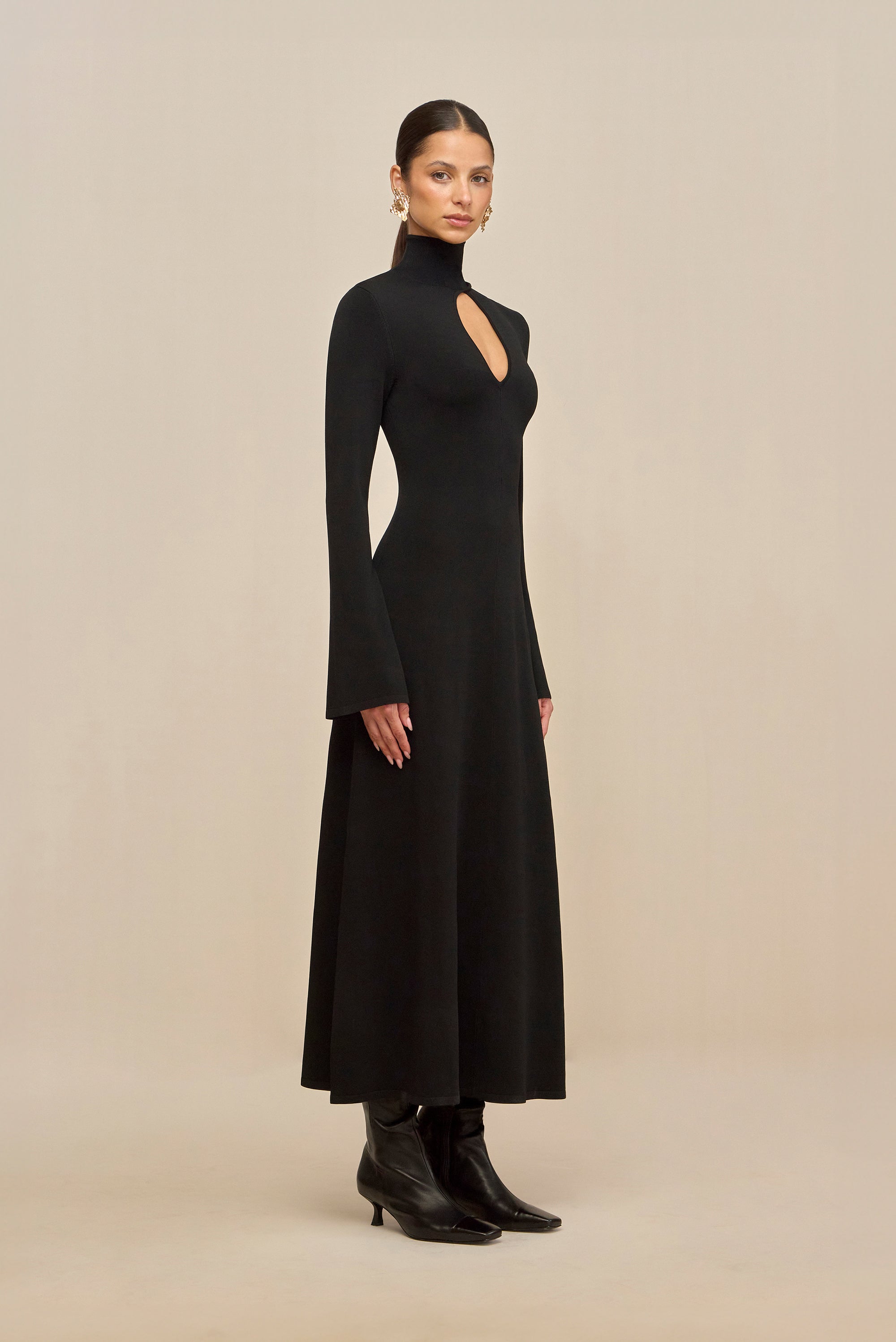 SANTO DRESS - BLACK