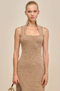 CASEY KNIT DRESS - BEACH MELANGE