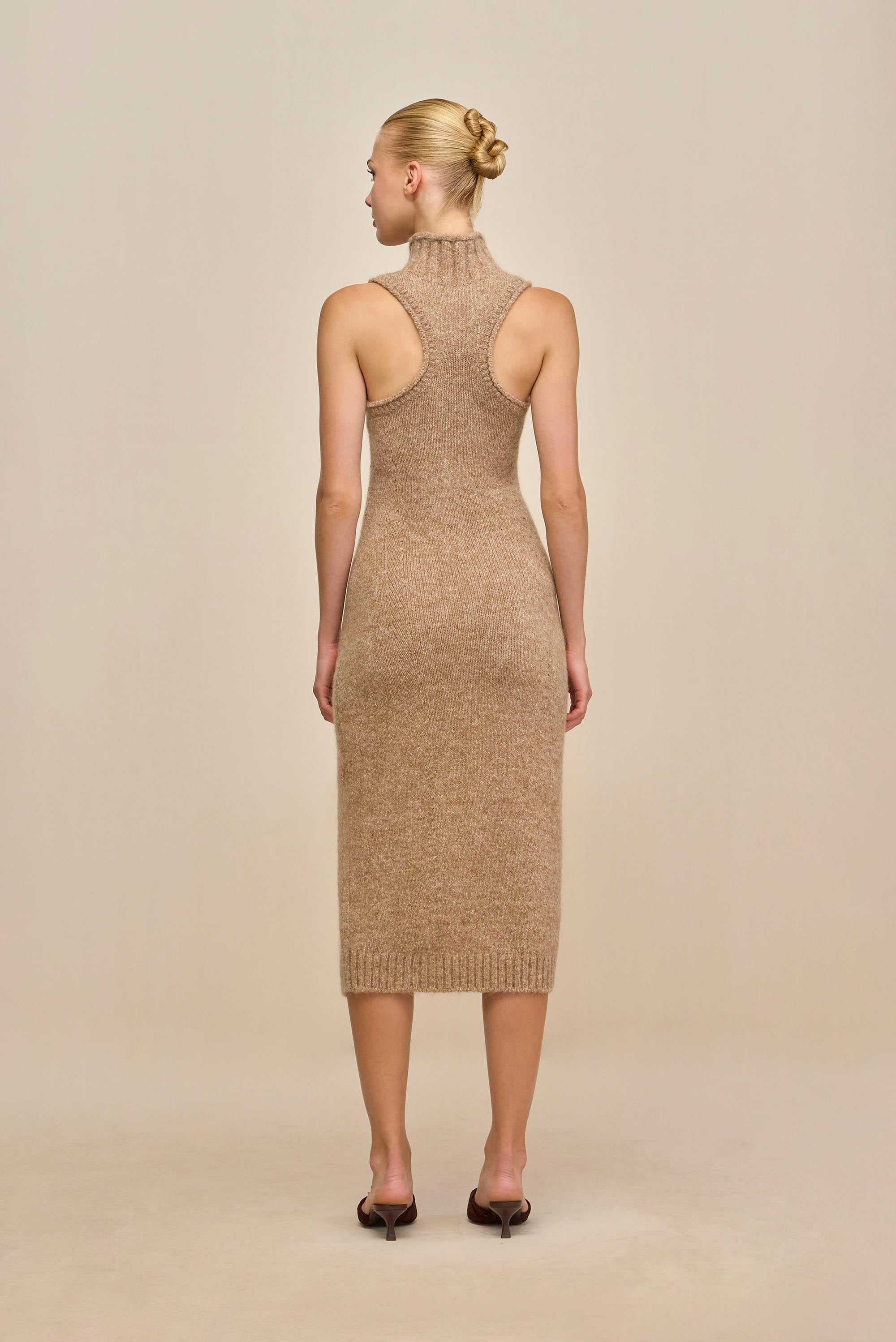 CASEY KNIT DRESS - BEACH MELANGE