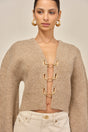MAYALU CARDIGAN - BEACH MELANGE