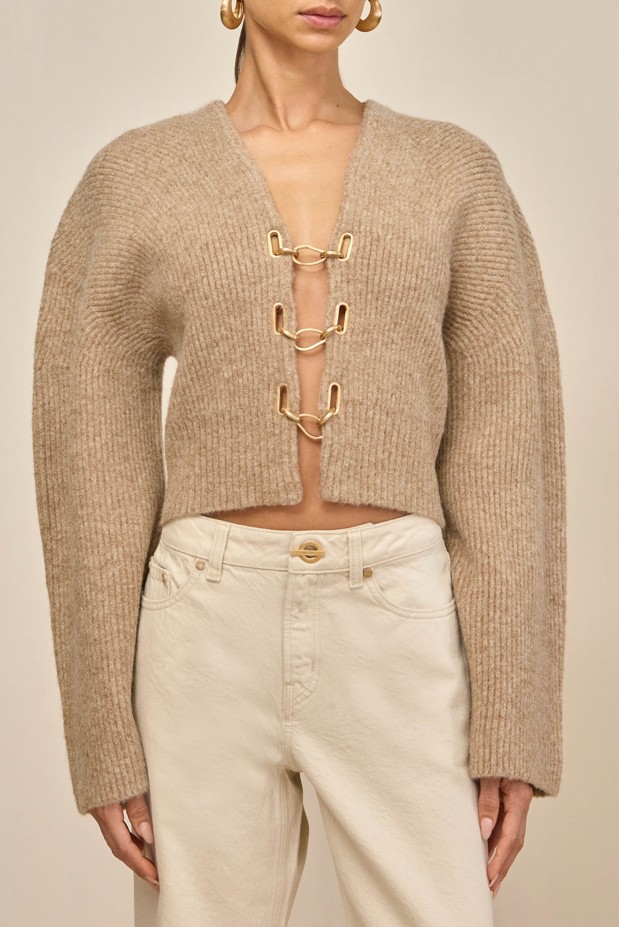 MAYALU CARDIGAN - BEACH MELANGE