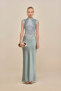 TARAJI SLEEVELESS TOP - CELADON