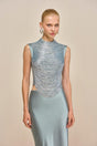 TARAJI TOP - CELADON