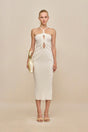 AVERY KNIT DRESS - OFF WHITE