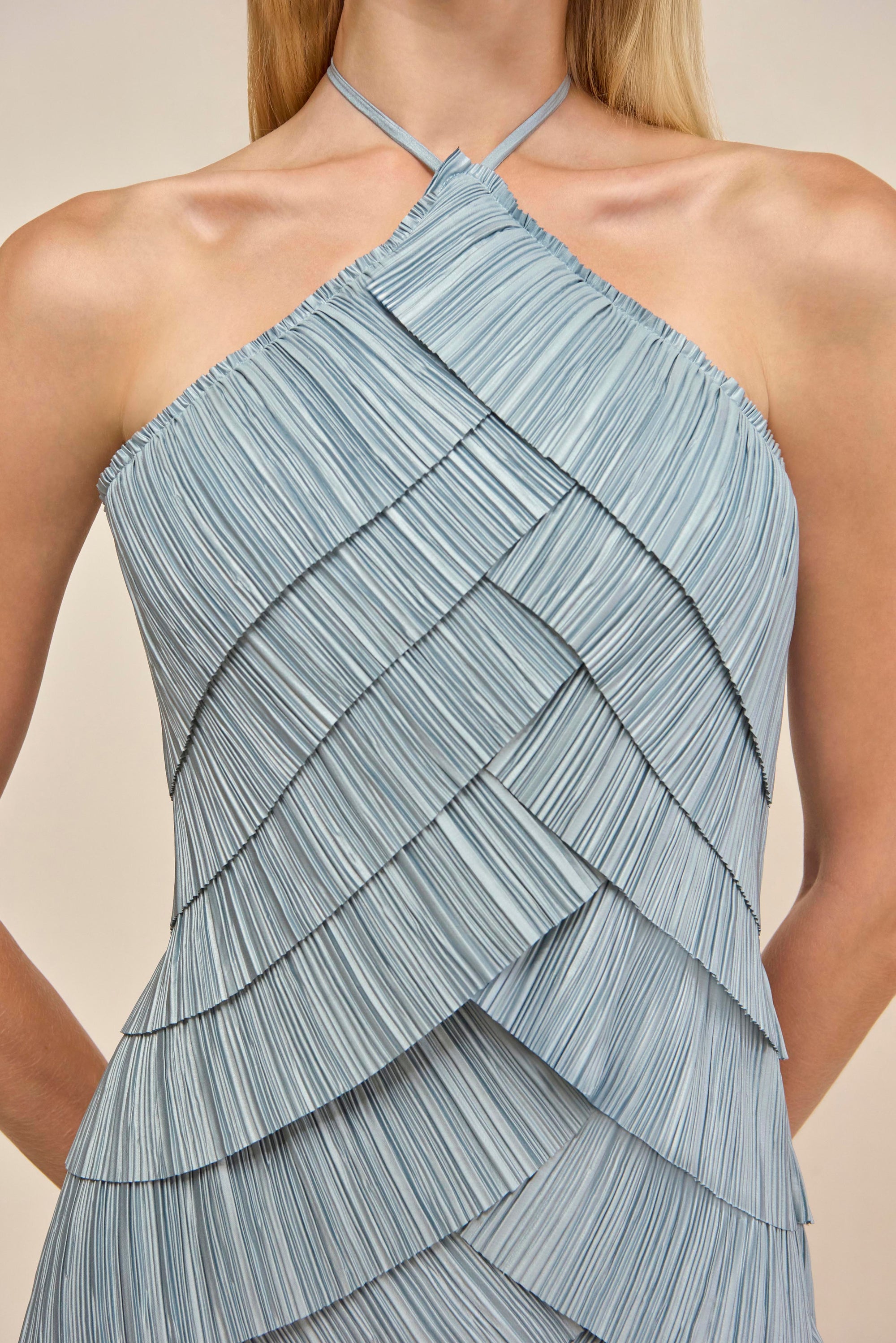 PATRIZIA DRESS - CELADON