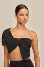DELIA TOP - BLACK
