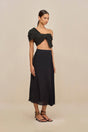 SHERA SKIRT - BLACK