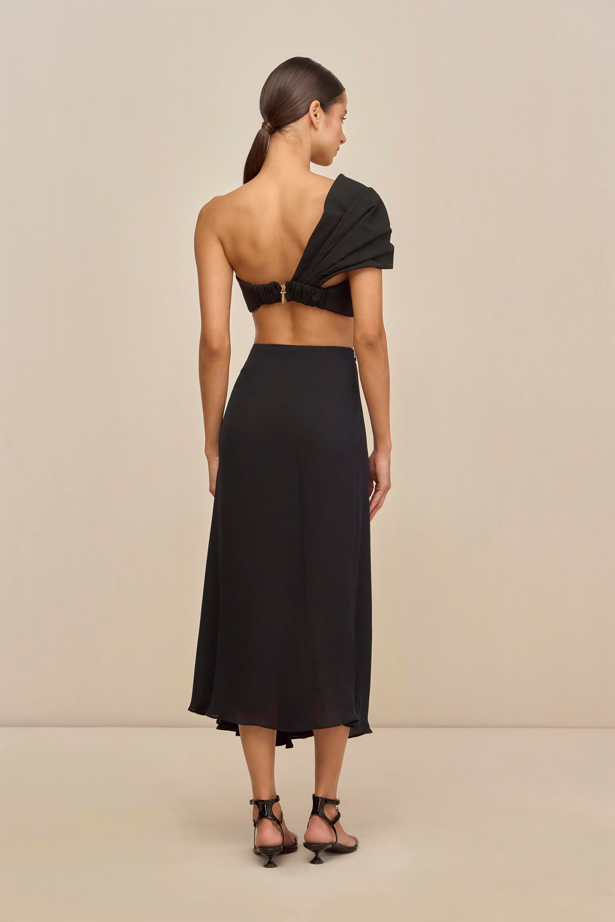 DELIA TOP - BLACK