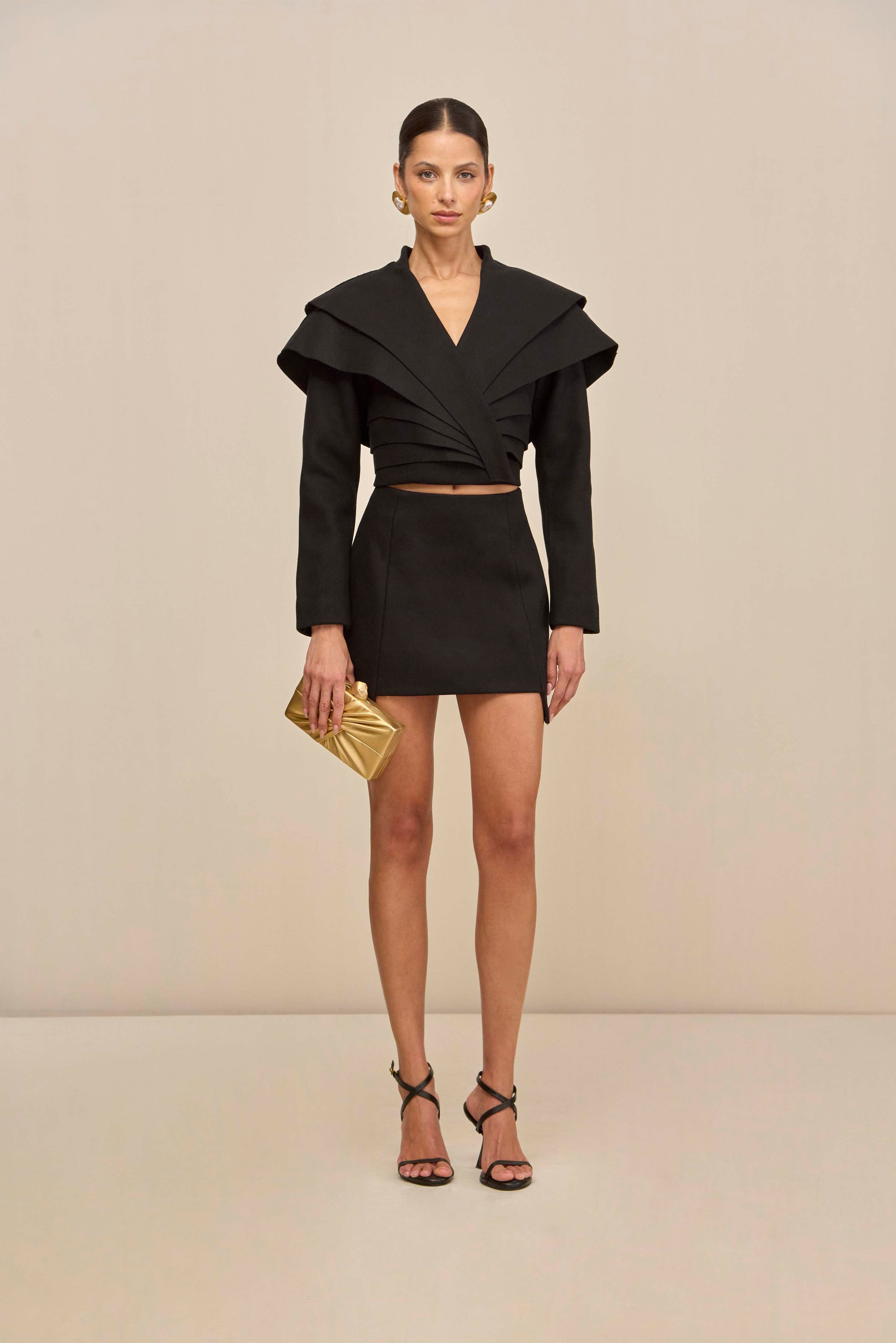 ANGELIA SKIRT - BLACK