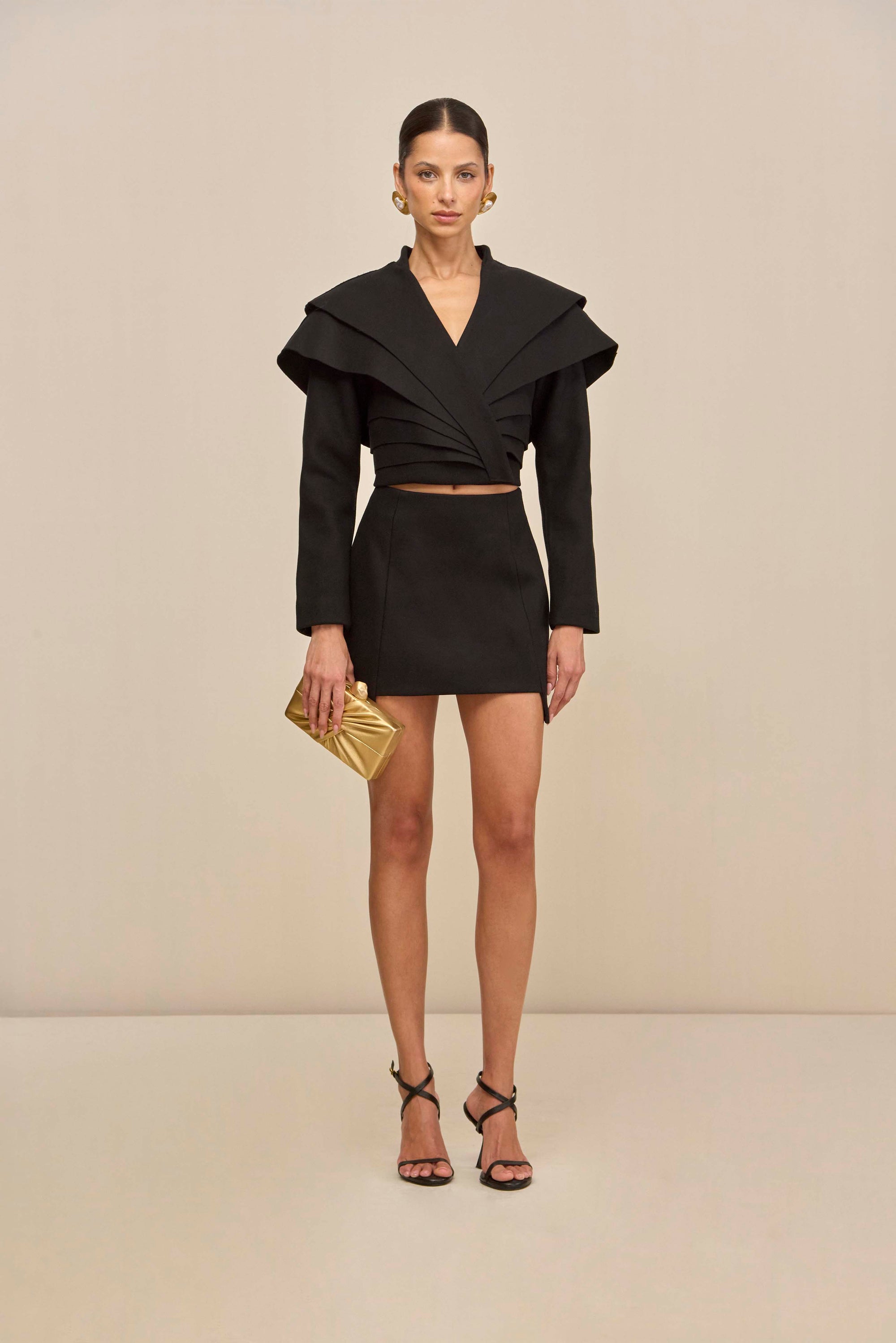 ANGELIA SKIRT - BLACK