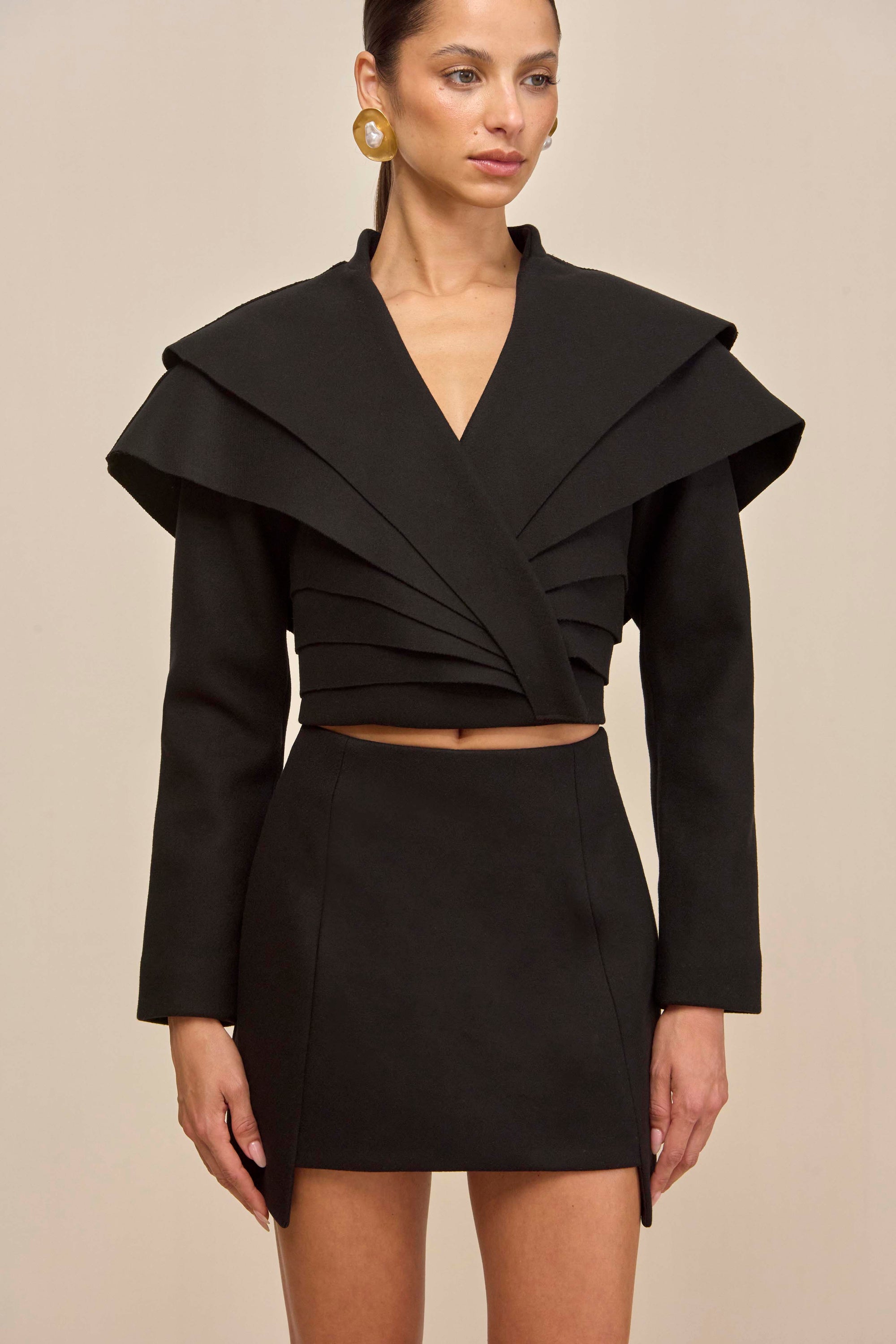 ANGELIA SKIRT - BLACK