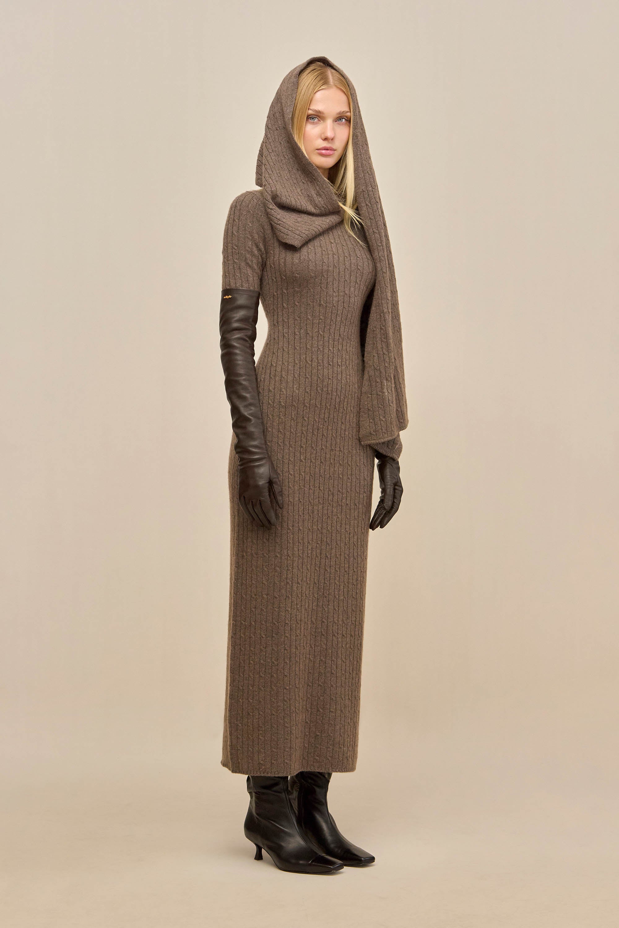NATACHA DRESS - OTTER