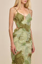 ALBA GOWN - CEDAR MULTI