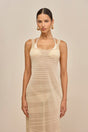 MAI KNIT COVERUP DRESS - BEACH