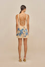 PAOLINA DRESS - DEEP LAKE MULTI