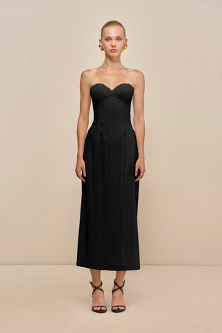 ASHIKA GOWN - BLACK
