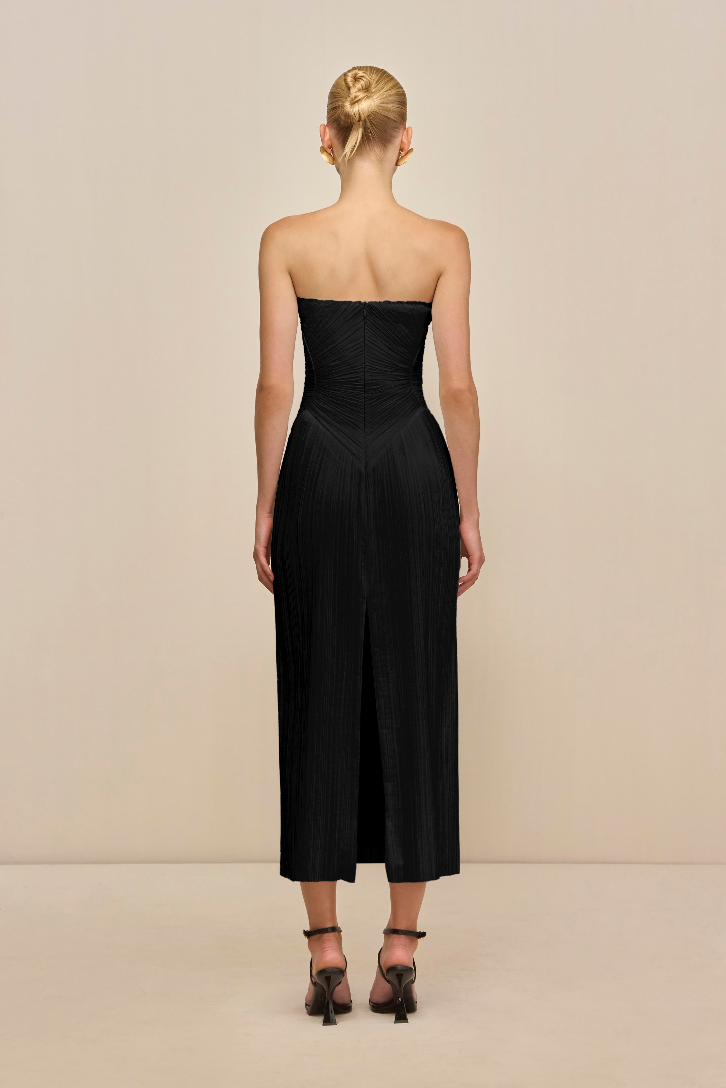 ASHIKA GOWN - BLACK