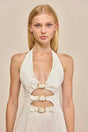 BRAXTON DRESS - OFF WHITE