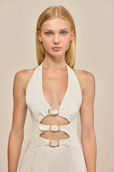 BRAXTON DRESS - OFF WHITE | BRAXTON DRESS - OFF WHITE | Secondary image